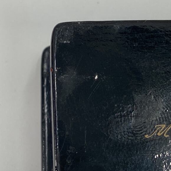 Antique Ussr lacquer hand painted trinket box - Picture 8 of 12